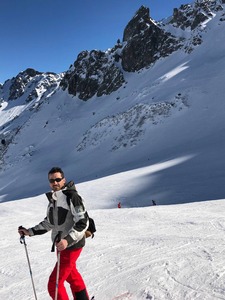 Skiing the Alps